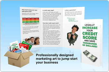 Features Credit Repair Cloud Professional We Ve Included All These Tools To Jump Start Your Business Marketing Guide Microsoft Publisher Templates For Credit Repair Brochures